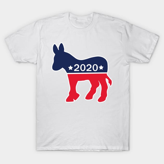 Democratic Donkey T-Shirt by valentinahramov